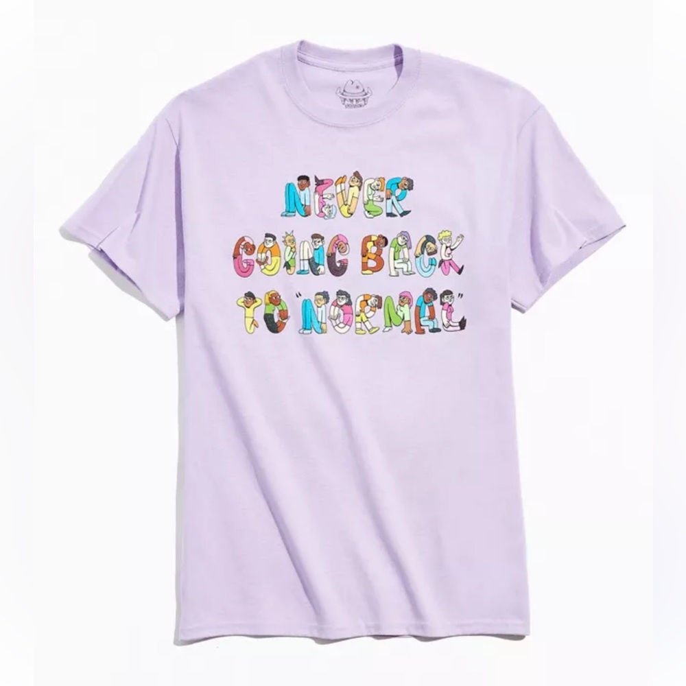 Crocodile Jackson Never Going Back To Normal Tee